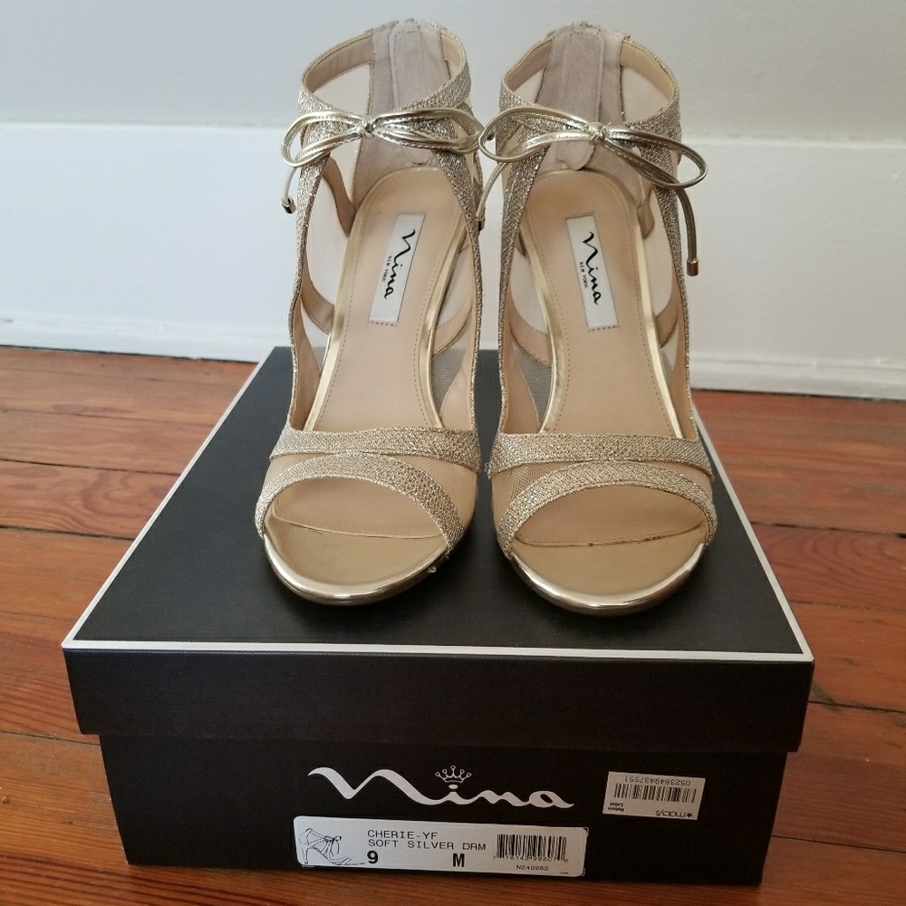 Nina Gold heels